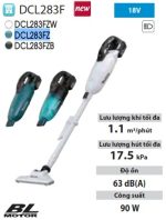 Máy Hút Bụi Dùng Pin(BL)(18V) - Makita DCL283FZ