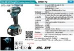 Máy Bắt Vít Dùng Pin(BL)(18V) (không kèm pin sạc) - Makita DTD172Z