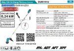 Máy Cắt Cỏ Dùng Pin(BL)(18V) (kèm 01 pin 5.0 + sạc nhanh) - Makita DUR191URT1