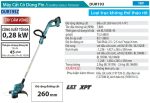 Máy Cắt Cỏ Dùng Pin(18V) (không kèm pin sạc) - Makita DUR193Z