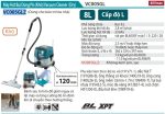 Máy Hút Bụi Dùng Pin Makita VC005GLZ