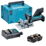 Máy Ghép Mộng Dùng Pin(18V) (kèm 02 pin 3.0 + sạc nhanh) - Makita DPJ180RFE