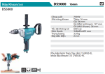 Máy Khoan(16MM) - Makita DS5000