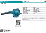 MÁY THỔI Makita UB1103